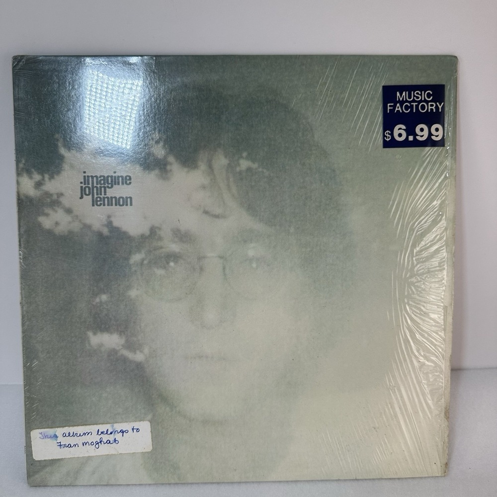 John Lennon Imagine SW-3379 Capitol Purple Label Vinyl LP Shrink Vintage